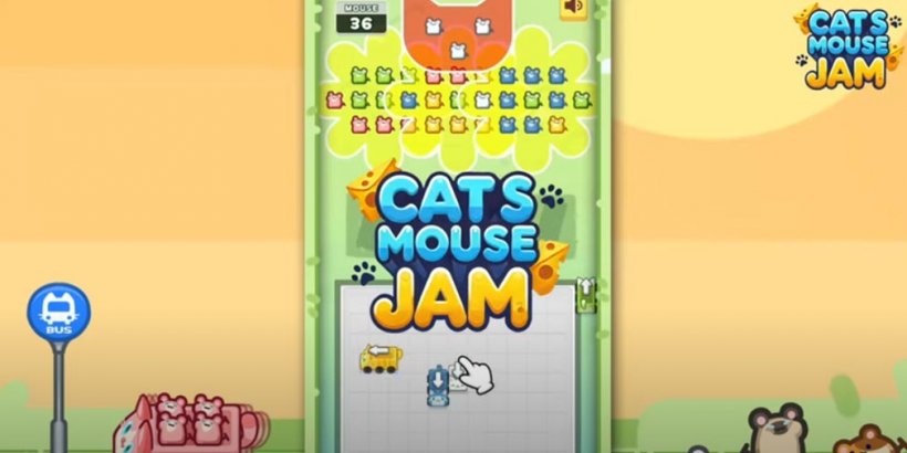 Pinapayagan ka ng jam ng mouse ng cat na magmaneho ka ng maliit na mga daga sa mga catbus sa isang kaakit-akit na puzzler, bukas na ngayon para sa pre-rehistro