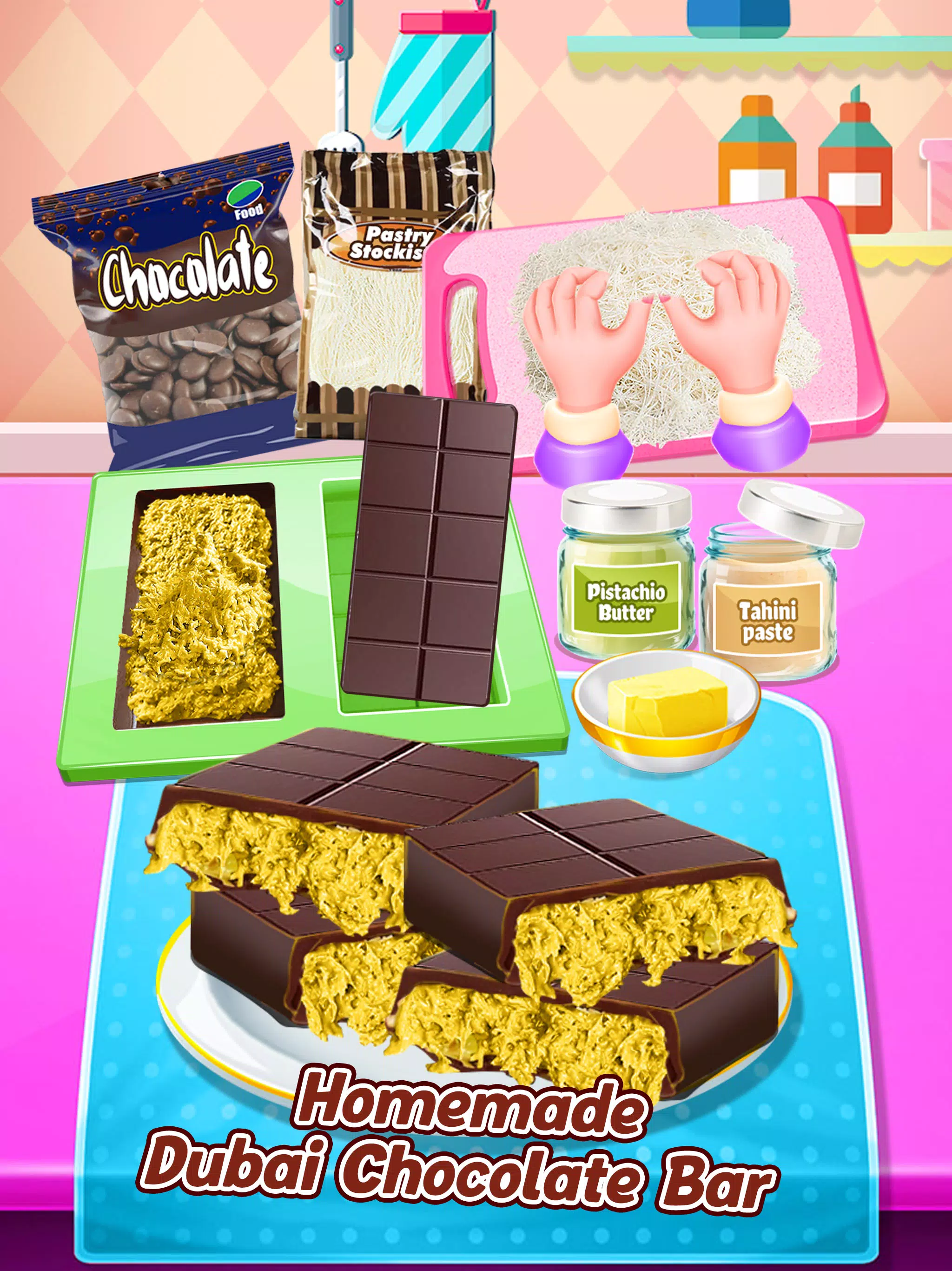 Sweet Chocolate Bar Desserts Скриншот 2