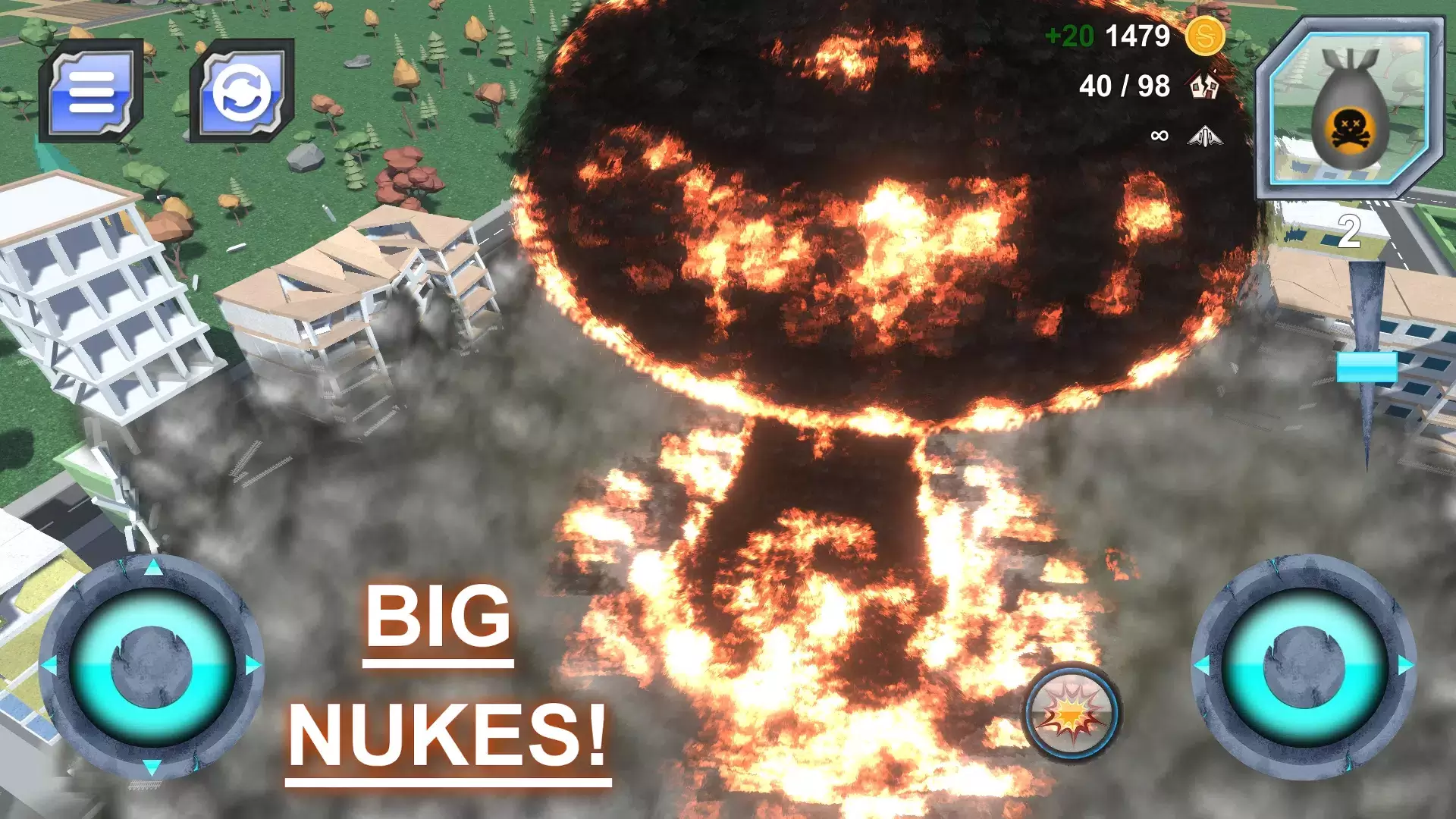 Total City Smash: Nuclear War 스크린샷 1