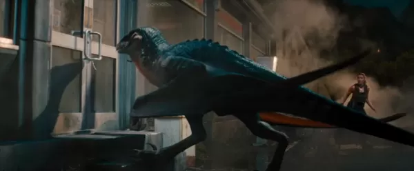 Jurassic Park a toujours une scène de Raptor terrifiante. Cette fois, il y a des mutadons.