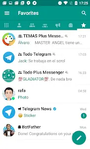 Plus Messenger Tangkapan skrin 1