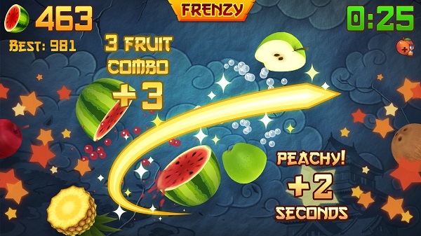 Schermata Fruit Ninja 3