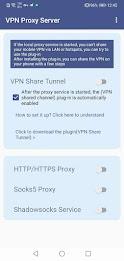 VPNProxyServerTetherNoRoot Tangkapan skrin 1