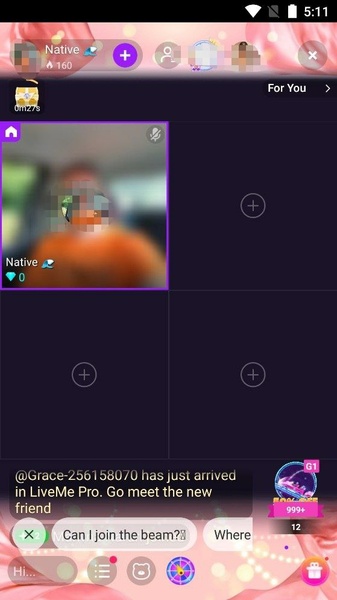 Schermata LiveMe Pro 4