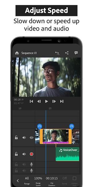 Adobe Premiere Rush ภาพหน้าจอ 1