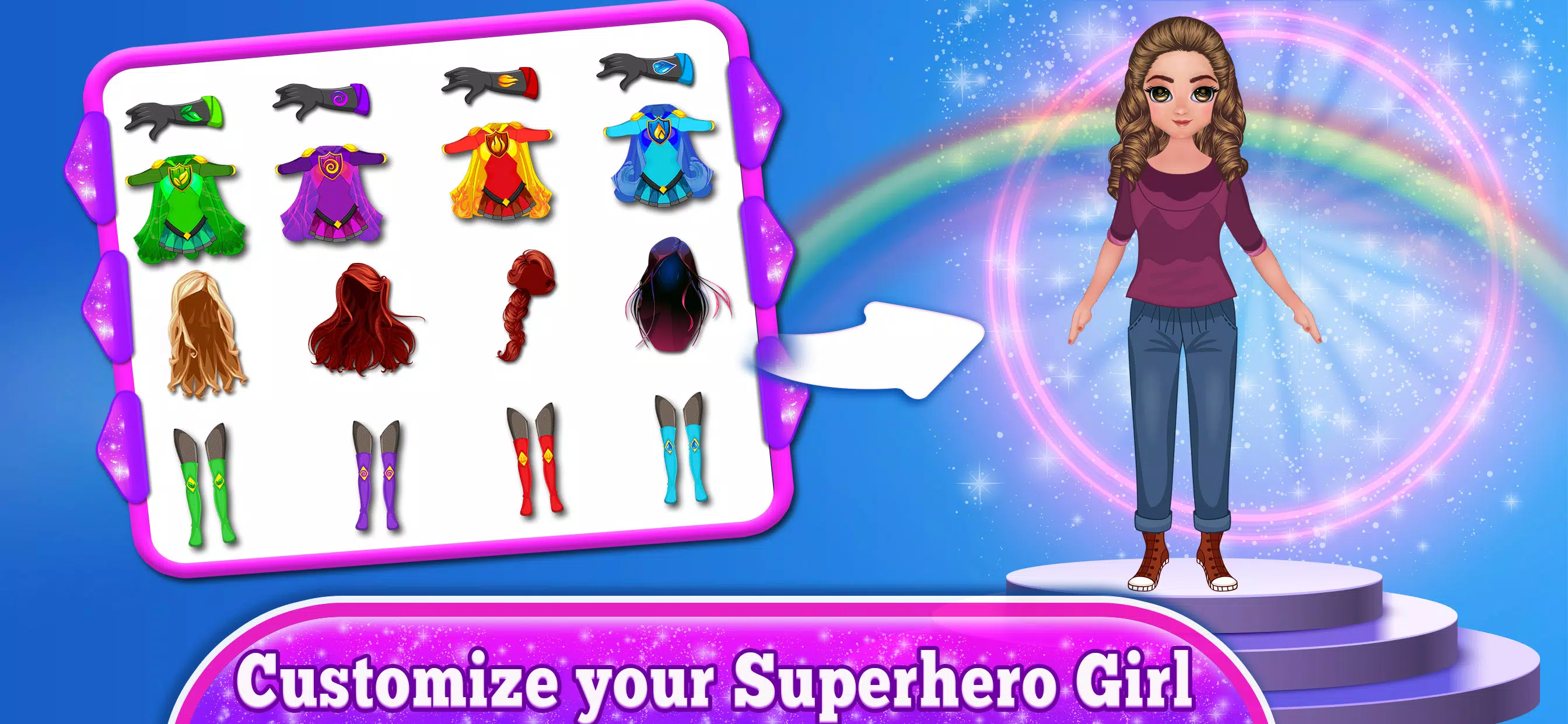 Super hero Girls: Power Games ဖန်သားပြင်ဓာတ်ပုံ 3