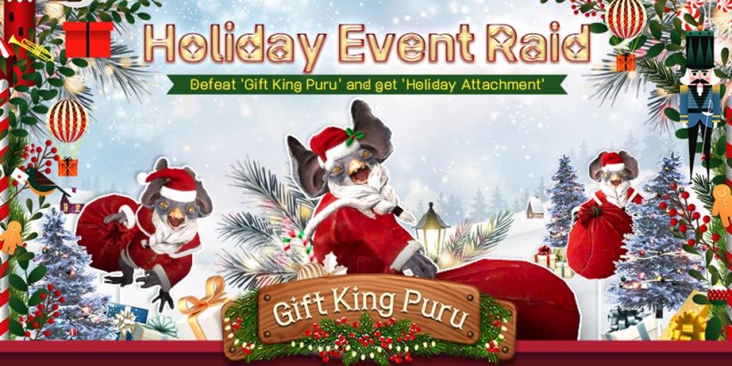 Undecember celebrates the holidays with special Gift King Puru Raid