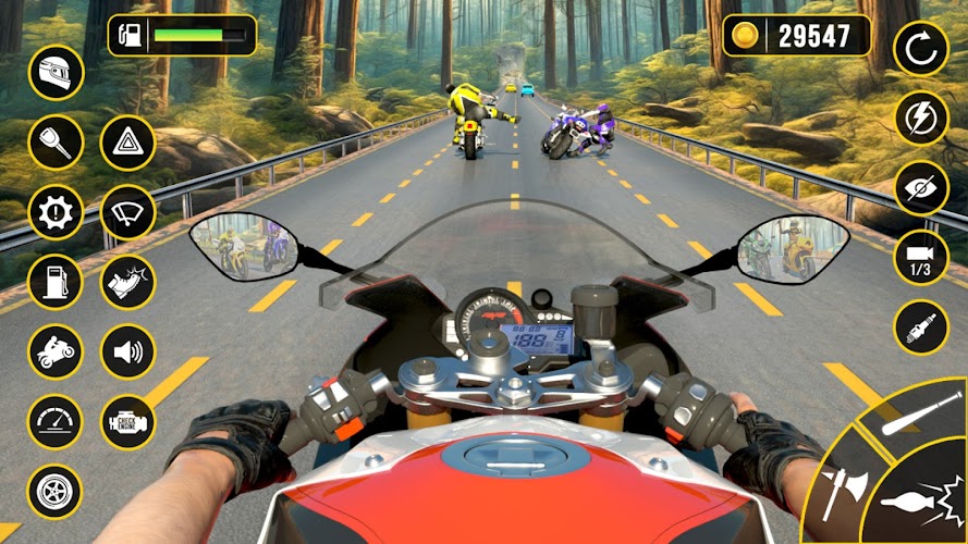 Moto Attack - Bike Racing Game Ekran Görüntüsü 3