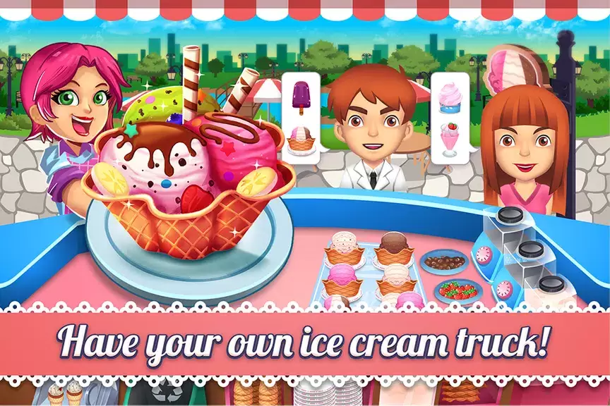 My Ice Cream Shop: Time Manage Schermafbeelding 1