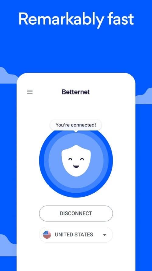 Betternet VPN Ảnh chụp màn hình 2