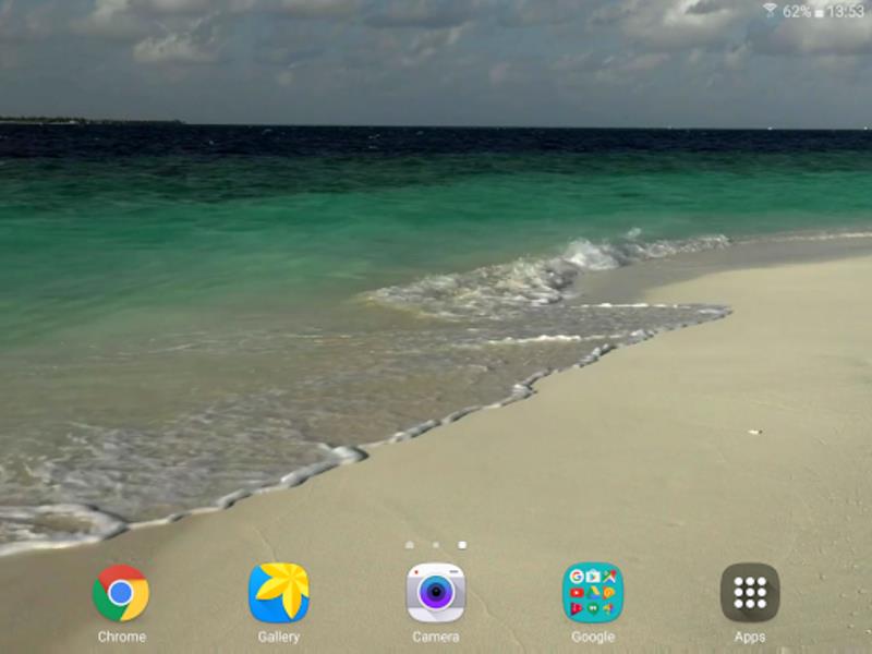 Tropical Beach Live Wallpaper Screenshot 2