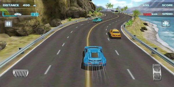 Turbo Driving Racing 3D स्क्रीनशॉट 1