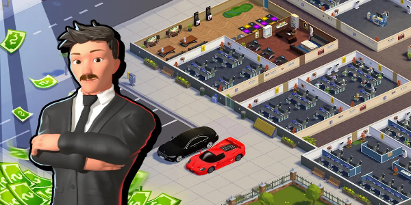 Idle Office Tycoon Mod Captura de tela 2
