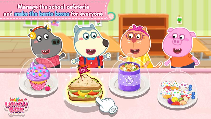 Wolfoo's School Lunch Box應用截圖第1張