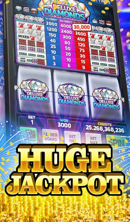 Deluxe Fun Slots - Free Slots Machines स्क्रीनशॉट 3