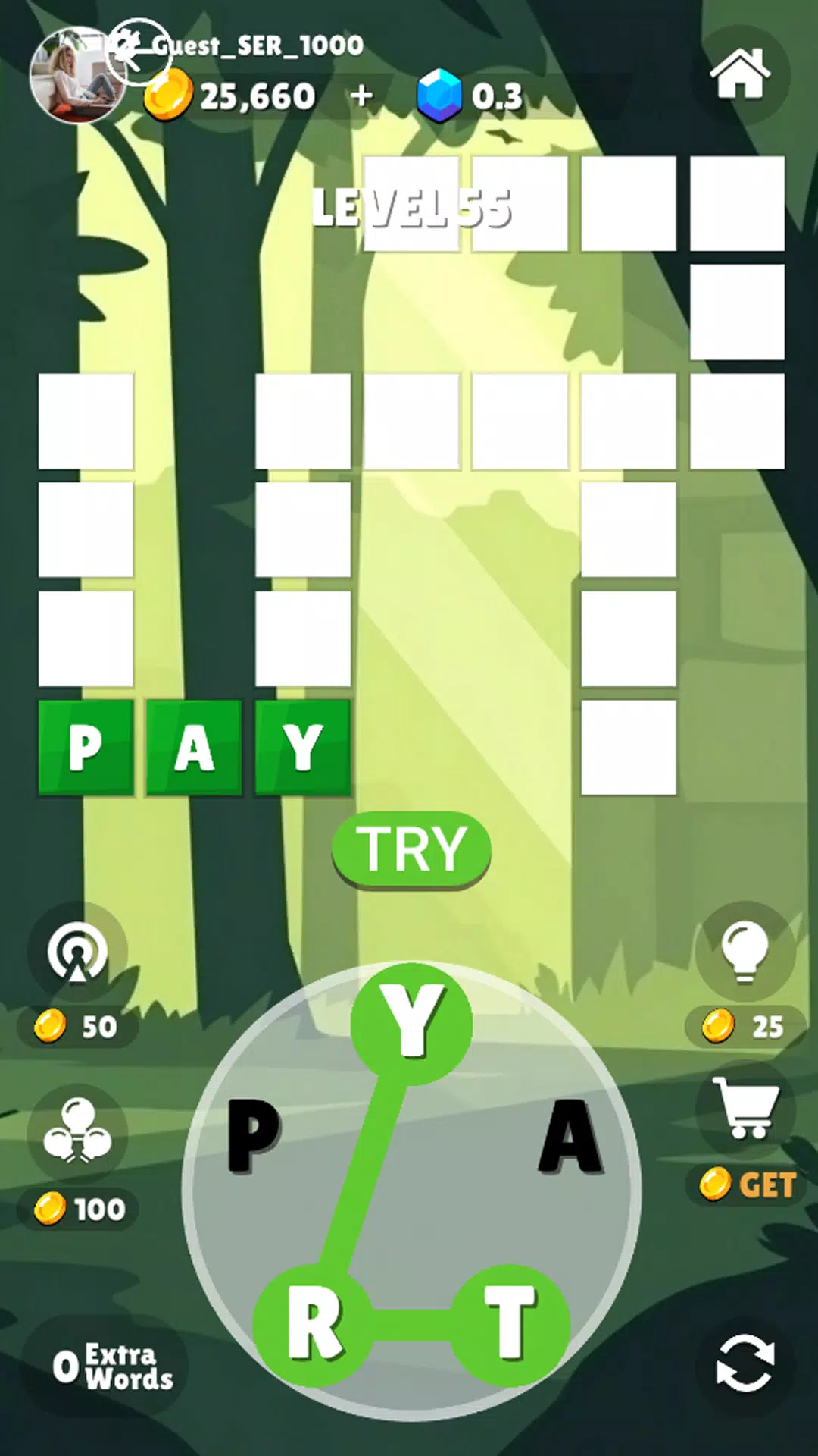 WordCrush Screenshot 2