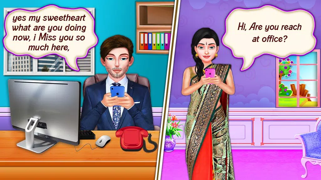 Indian Wedding Honeymoon Games Schermafbeelding 3