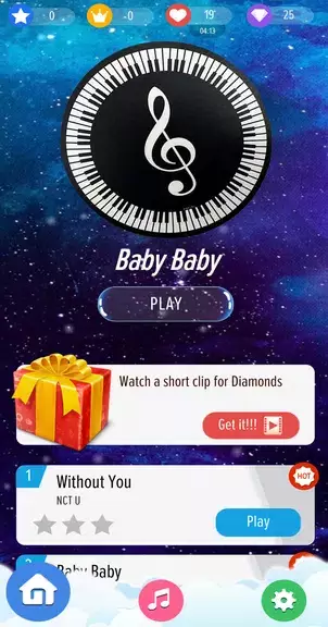 Kpop Piano Magic Tiles Offline - All Korean Song Screenshot 1