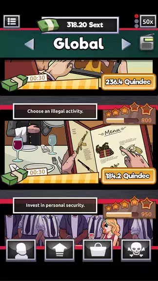 Idle Mafia Inc.: Tycoon Game應用截圖第4張