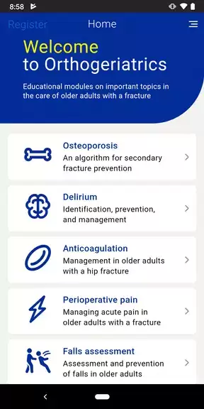 AOTrauma Orthogeriatrics 스크린샷 2