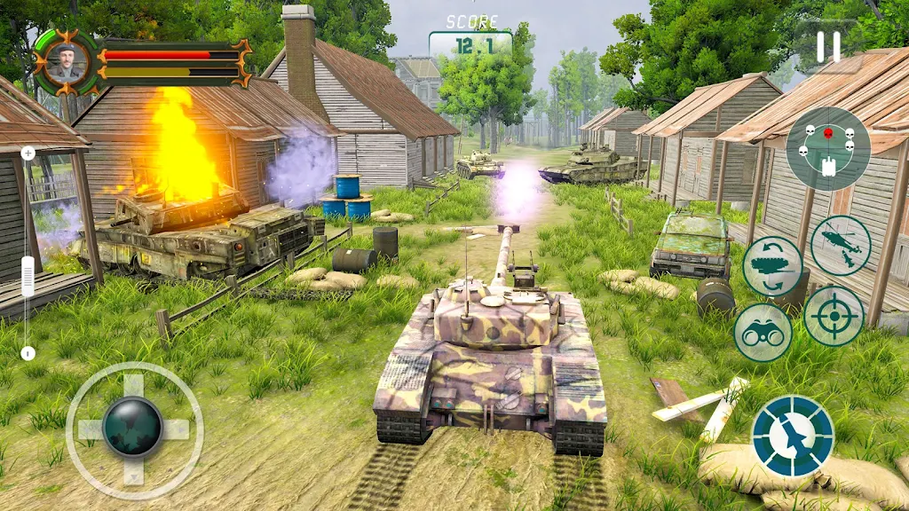 Army Tank Games Offline 3d Ekran Görüntüsü 4