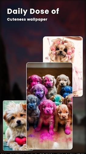 Puppy Love: Cute Dog Wallpaper Скриншот 4