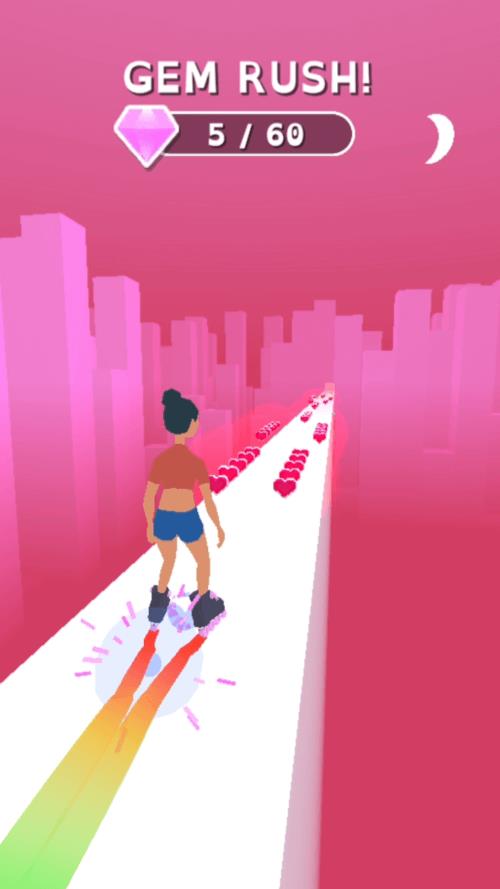 Sky Roller: Rainbow Skating স্ক্রিনশট 2