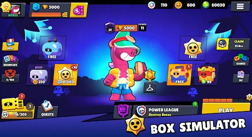 Box Simulator Doug Brawl Stars Zrzut ekranu 1