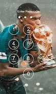 Schermata Kylian Mbappe Lock Screen 3