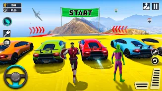 GT Car Stunt Game:Car Games 3D Captura de pantalla 1