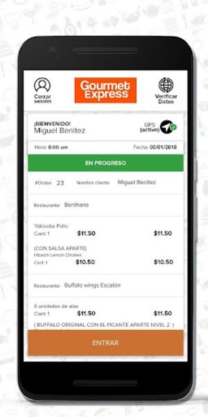 Gourmet Repartidor Ảnh chụp màn hình 3