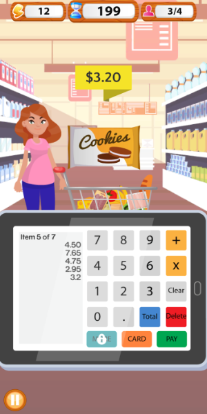 Supermarket Cashier Simulator Mod Ảnh chụp màn hình 3