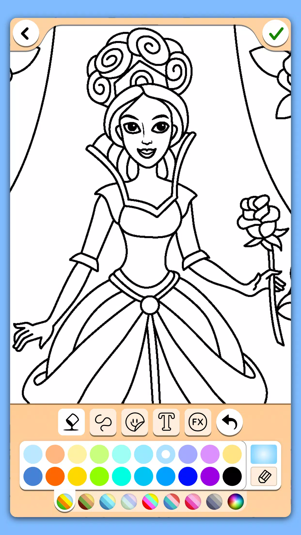 Coloring for girls and women Screenshot 4