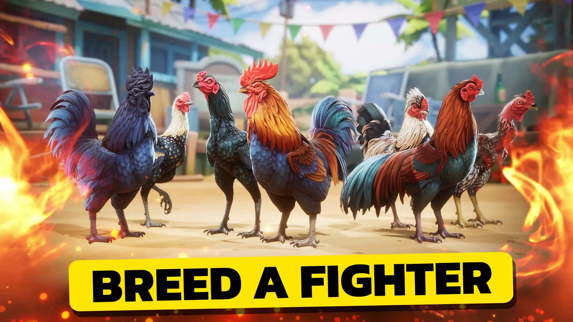 Rooster Fights 스크린샷 2