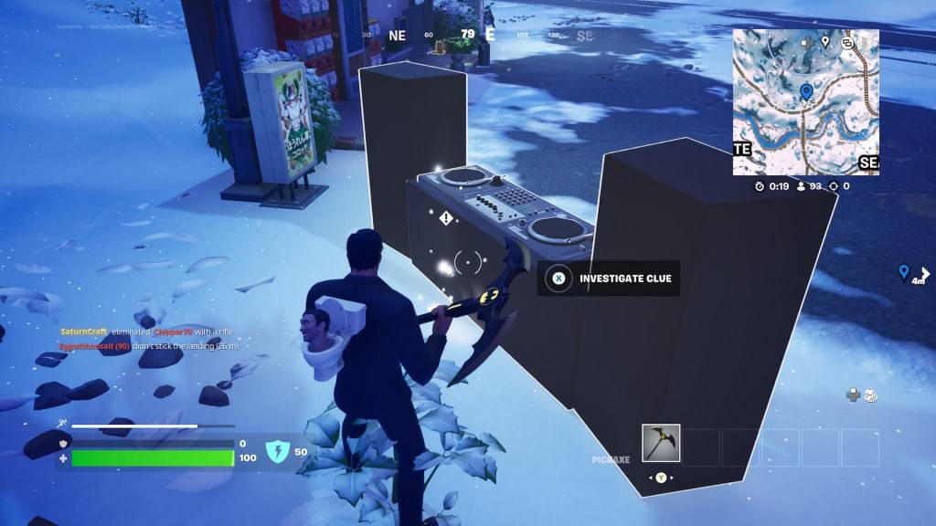 Fortnite Winterfest 2024 Trail: Turntable