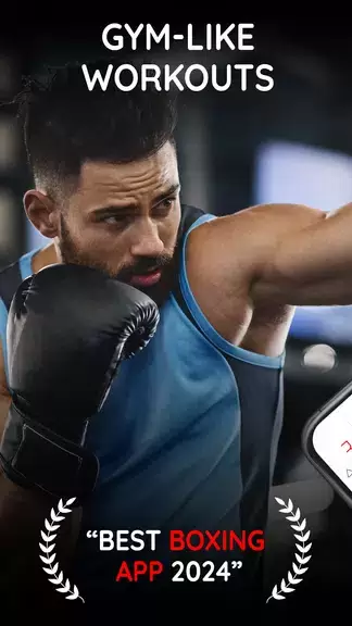 Schermata Boxing Training & Workout App 1