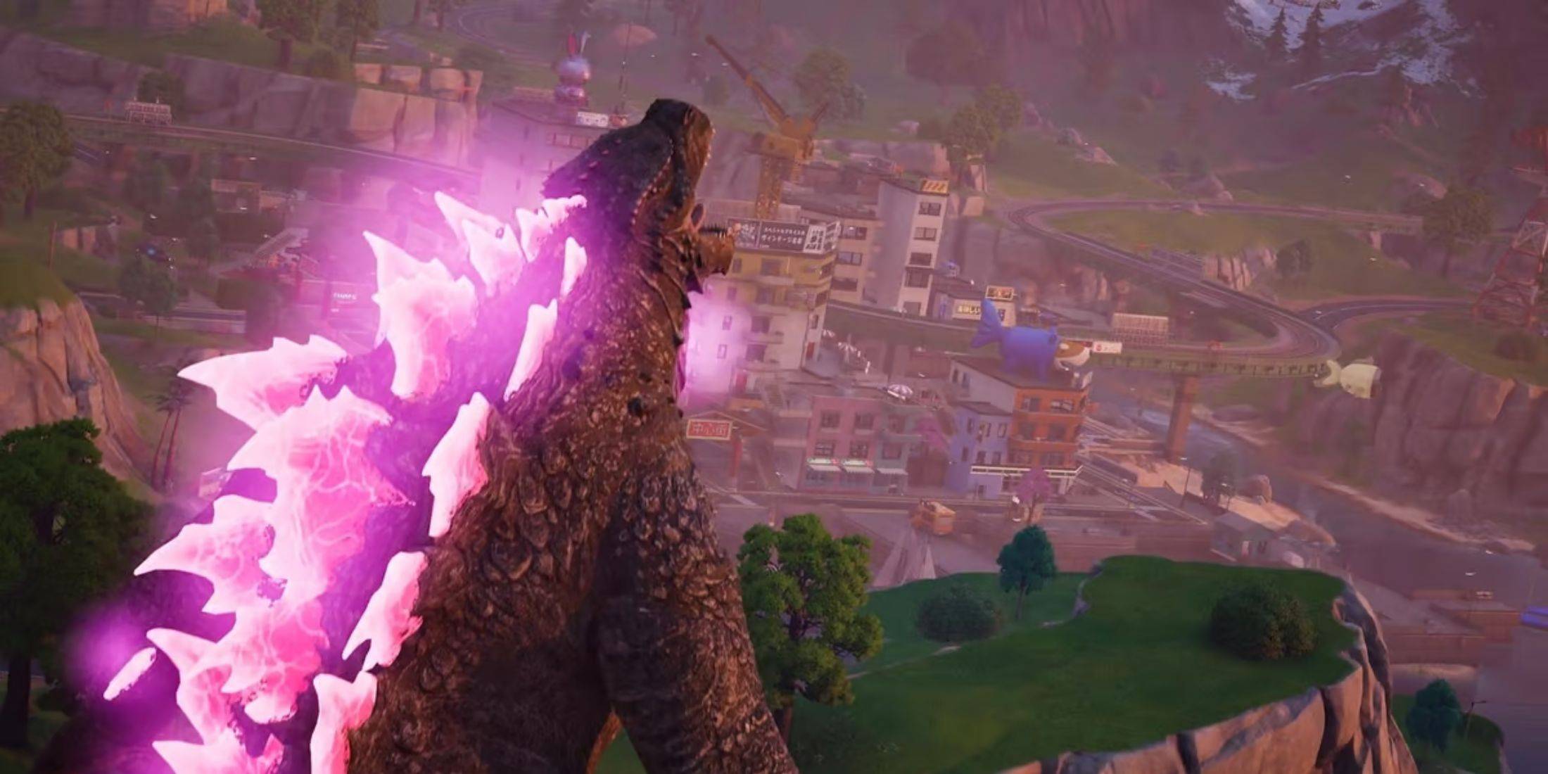 Fortnite Leaker เปิดเผยความสามารถในตำนานของ Godzilla ก่อน