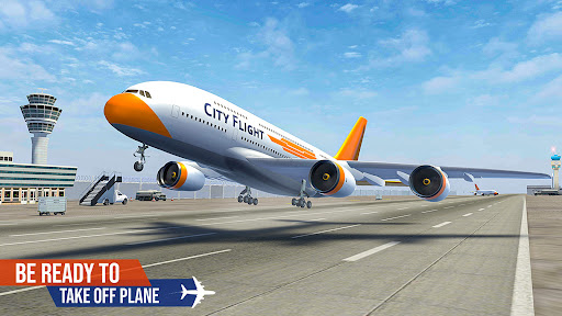 City Pilot Flight: Plane Games Captura de tela 3