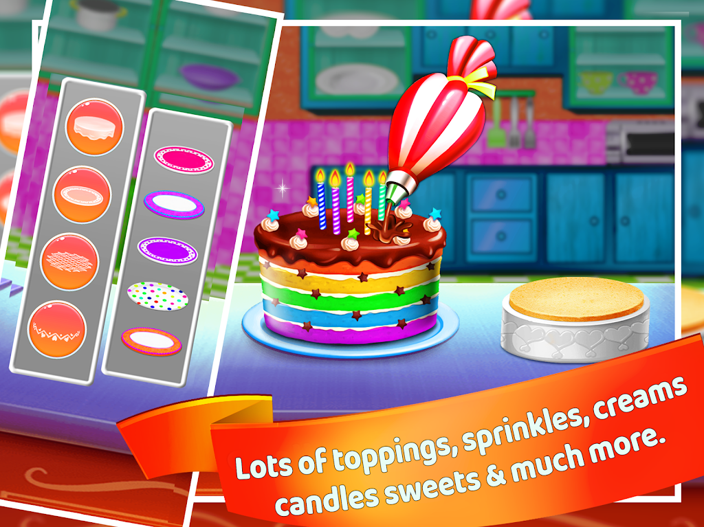 Cake Maker Cooking - Cake Game Screenshot 2