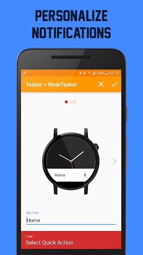 WearTasker - Tasker for Wear Скриншот 4