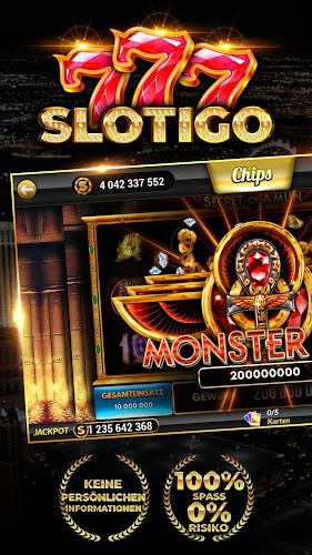 Slotigo - Online-Casino Capture d'écran 1