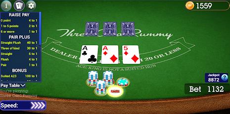 Vegas Three Card Rummy ဖန်သားပြင်ဓာတ်ပုံ 2