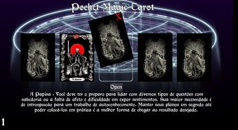 Pocket Magic Tarot ဖန်သားပြင်ဓာတ်ပုံ 1