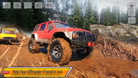 Offroad Driving Jeep Simulator Capture d'écran 2