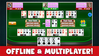 Canasta Plus Offline Card Game Скриншот 3