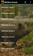 Wild Boar Sounds Zrzut ekranu 3