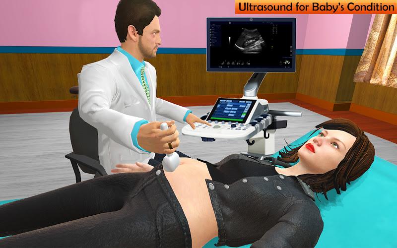 Pregnant Mother Sim Games Life Capture d'écran 2