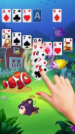 Solitaire Fish Klondike Card Ảnh chụp màn hình 3