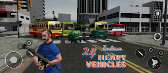 RTC Bus Driver- Indian 3D Game Ekran Görüntüsü 1