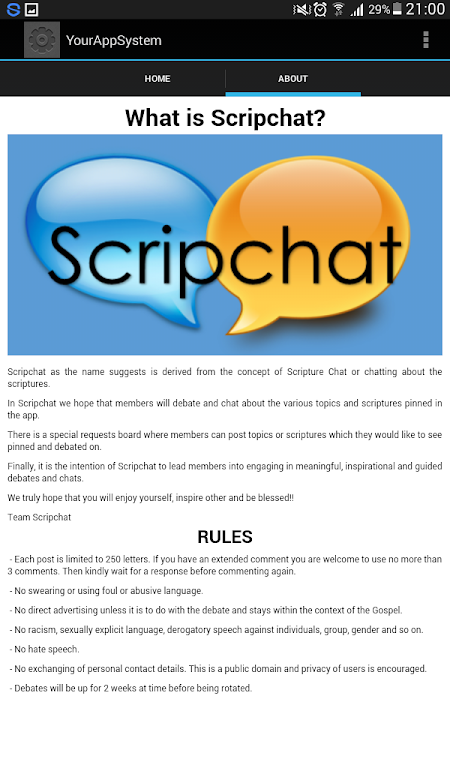 Scripchat স্ক্রিনশট 4